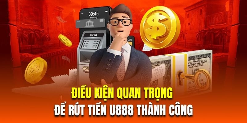 Cập nhật các điều kiện rút tiền U888 để giao dịch của bạn diễn ra dễ dàng hơn